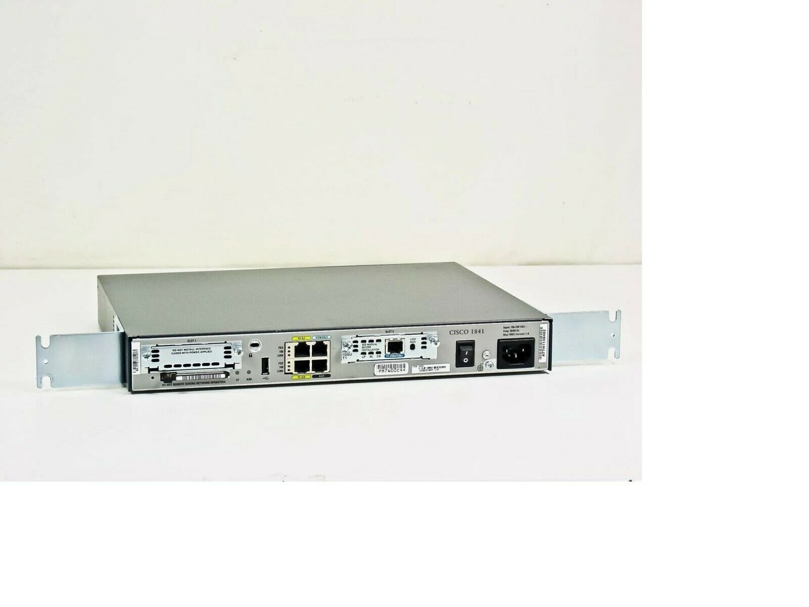 Cisco 1841/k9 Integrated Vpn Router Adventeprise Ios-15.1 1841-t1sec Cisco1841