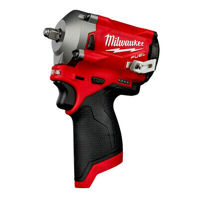 Milwaukee 2554-20  M12 Fuel Li-ion 3/8 In. Stubby Impact Wrench (tool Only) New