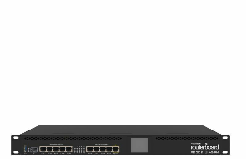 Mikrotik Rb3011uias-rm Routerboard 10xgigabit Ethernet, Usb 3.0, Lcd, Rb3011